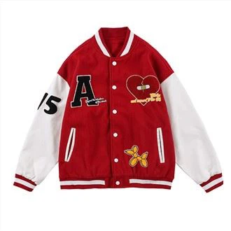 Jaket Varsity Retro Untuk Street Wear