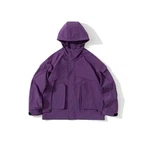 Jaket Ungu Tua