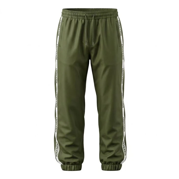 Jogger Track Tahan Angin Garis Reflektif