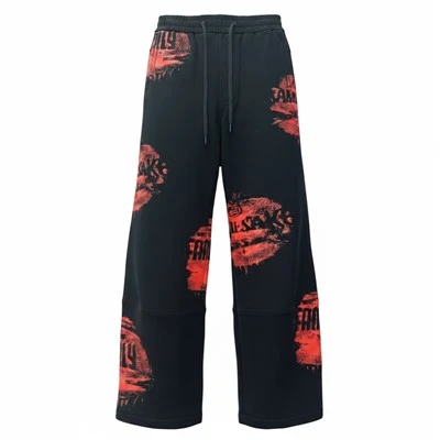 Men's Cotton Print Street Pants