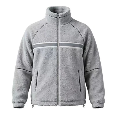Recycled Polyester Heavy Sherpa Jacket factory