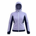 Jaket Lapisan Tengah Berkerudung Kru Wanita