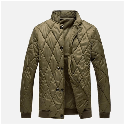 Jaket Berlapis Khaki